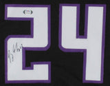 Buddy Hield Signed Sacramento Kings "Respect Us" 2020 B.L.M. Jersey (PSA Holo)