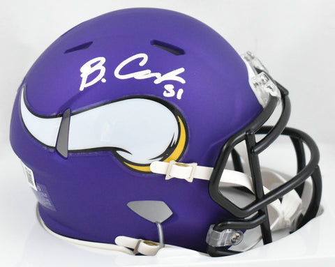 Blake Cashman Autographed Minnesota Vikings Speed Mini Helmet - Beckett W Holo