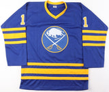 Gilbert Perreault Signed Buffalo Sabres Jersey (JSA COA) French Connection Line