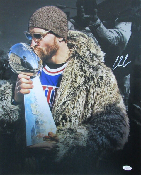 Chris Long Philadelphia Eagles Signed/Autographed 16x20 Photo JSA 157594