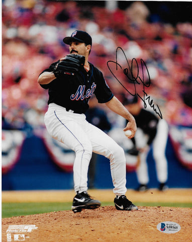 John Franco Autographed New York Mets 8x10 Photo Beckett Authenticated #1