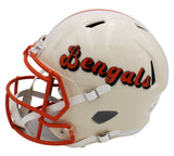 Ja'Marr Chase Signed Cincinnati Bengals Speed Full Size Retro NFL Helmet