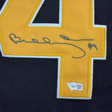 Framed Autographed/Signed Bobby Orr 35x39 Bruins Hockey Jersey Fanatics COA