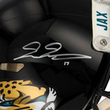 Trevor Lawrence & Evan Engram Jaguars Signed Riddell Speed Authentic Helmet