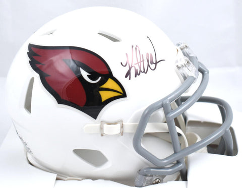 Kurt Warner Signed Arizona Cardinals Speed Mini Helmet - Beckett W Holo *thin