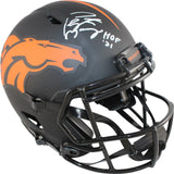 Peyton Manning Autographed Denver Broncos Pro Eclipse Helmet HOF Fanatics 50849