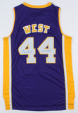 Jerry West Signed Lakers Adidas NBA Jersey Inscribed "69 Finals MVP" (PSA COA)