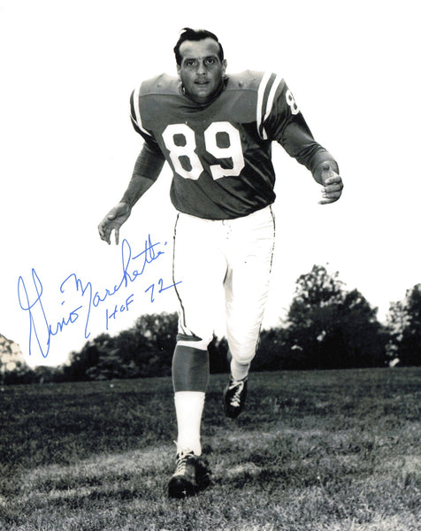 Gino Marchetti Autographed 8x10 Photo Baltimore Colts "HOF 72" SKU #245949