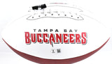 Mike Evans Autographed Tampa Bay Buccaneers Logo Football Beckett W Hologram