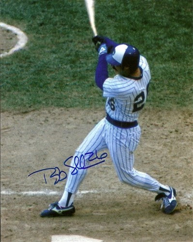 Milwaukee Brewers BOB SKUBE Signed 8x10 Photo #2 AUTO-1982 BREWERS WORLD SERIES