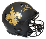 Derek Carr Signed New Orleans Saints Authentic Eclipse Speed Helmet BAS 39724