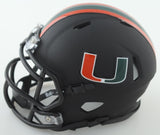 Bernie Kosar Signed Miami Hurricanes Mini Helmet (Schwartz) Cleveland Browns QB