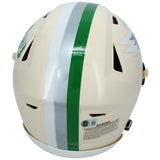 Makai Lemon Autographed Eagles RETRO Speedflex Authentic Helmet Beckett