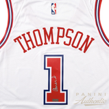 Amen Thompson Autographed Rockets 'Hometown Heroes' Swingman Jersey Panini
