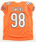 Montez Sweat Signed Chicago Bears Pro Cut Orange Jersey (JSA) 2019 1st Rd Pk L.B
