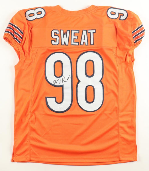 Montez Sweat Signed Chicago Bears Pro Cut Orange Jersey (JSA) 2019 1st Rd Pk L.B