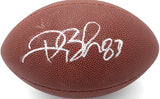 Deion Branch Autographed Football Patriots, Seahawks Beckett BAS QR #BS30324