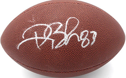 Deion Branch Autographed Football Patriots, Seahawks Beckett BAS QR #BS30324