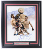 Khabib Nurmagomedov Signed Framed 16x20 UFC Collage Photo JSA ITP