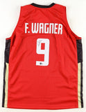 Franz Wagner Signed Team Germany Red Jersey (Beckett) Orlando Magic Forward