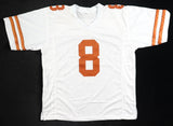 Xavier Worthy Signed Texas Longhorns Jersey (Beckett) Kansas City Chiefs W.R.