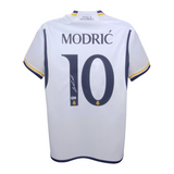 Luka Modric Signed Real Madrid FC Soccer Jersey #10 with Beckett COA