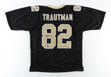 Adam Trautman Signed New Orleans Saints Jersey 2021 #1 Tight End (Beckett)