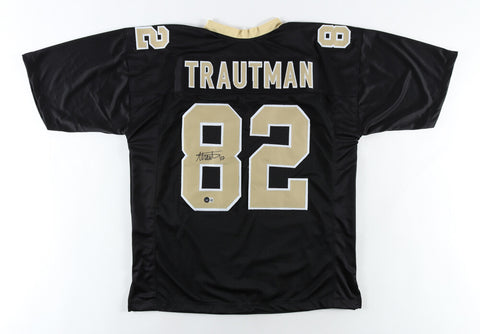 Adam Trautman Signed New Orleans Saints Jersey 2021 #1 Tight End (Beckett)