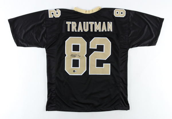Adam Trautman Signed New Orleans Saints Jersey 2021 #1 Tight End (Beckett)