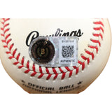 Stan Musial Autographed/Signed St Louis Cardinals OML NL Baseball Beckett 58199