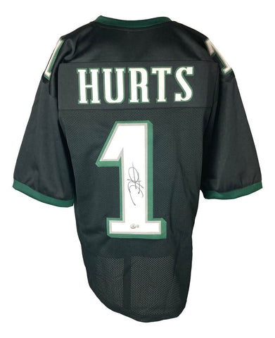 Jalen Hurts Philadelphia Signed Black Football Jersey BAS