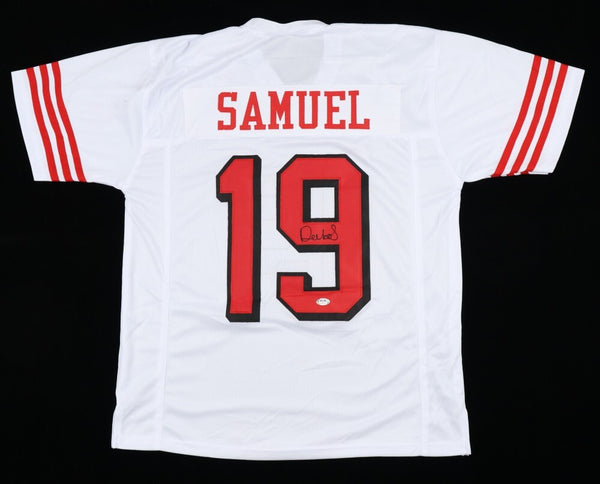 Deebo Samuel Signed 49ers White Home Jersey (PSA) San Francisco Wide Receiver