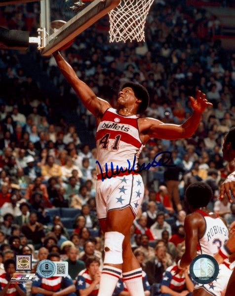Wes Unseld Autographed/Signed Washington Bullets 8x10 Photo Beckett 57454