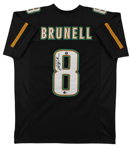 Mark Brunell Authentic Signed Black Pro Style Jersey Autographed BAS Witnessed