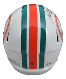 Bob Griese Signed/Inscr Dolphins Speed Full Size Replica Helmet Beckett 159704