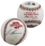 Athletics Jose Canseco Authentic Signed 1988 WS Logo OML Baseball BAS #BU87530