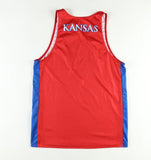 K. J. Adams Jr. Signed Kansas Jayhawks Pre-Game Shoot Around Jersey TriStar Holo