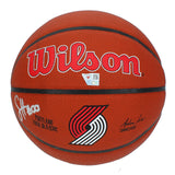 Sterling "Scoot" Henderson Autographed Trail Blazers NBA Basketball Fanatics