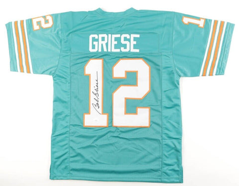 Bob Griese Signed Miami Dolphins Jersey (JSA COA) 2xSuper Bowl Champ Quarterback