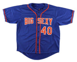 Bartolo Colon Signed New York Met Big Sexy Jersey Inscribed "Big Sexy"(JSA COA)
