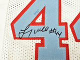 Houston Oilers Run & Shoot Signed White Jersey 5 Sigs Warren Moon Beckett Wit
