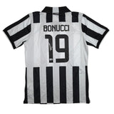 Autographed/Signed Leonardo Bonucci Juventus White Jersey Beckett BAS COA
