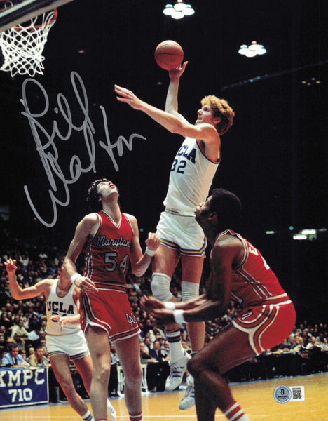 Bill Walton Autographed Signed 11x14 Photo UCLA Bruins Beckett BAS QR #SB30669