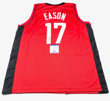 TARI EASON signed jersey PSA/DNA Houston Rockets Autographed