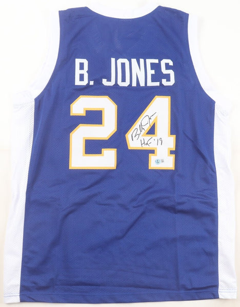 Bobby Jones Signed Denver Nuggets Jersey (Beckett) Ex-North Carolina Tar Heel