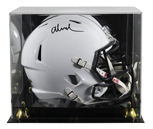 Penn State Abdul Carter Signed Full Size Speed Rep Helmet W/ Case BAS Witnessed