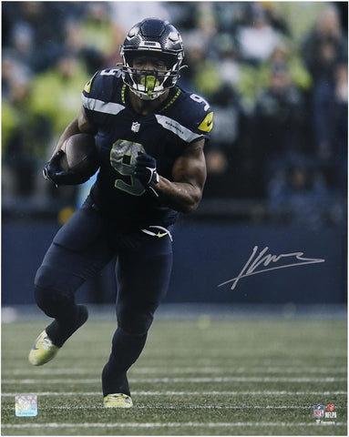 Kenneth Walker III Seattle Seahawks Autographed 16" x 20" Running Photograph