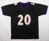 Ed Reed Signed Baltimore Ravens Black Jersey (Beckett) Super Bowl XLVII Champ DB