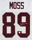 Santana Moss Signed Redskins Throwback Jersey (Gridiron Legends) Pro Bowl 2005