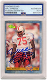Will Shields Signed 1993 Classic Rookie Card #13 w/CHOF'11 - (PSA Encapsulated)